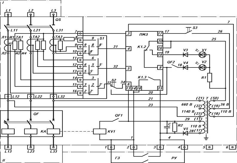 Принципиальная электрическая схема выключателя Описание электрической схемы выключателя типа ВВ - Студопедия