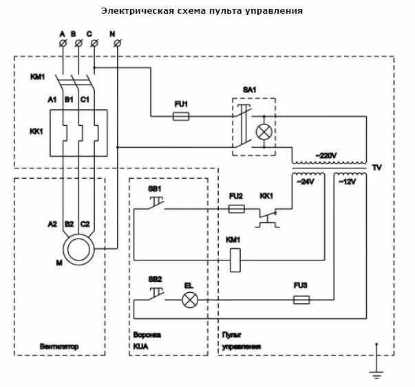 Принципиальная электрическая схема вытяжки Как подключить двигатель вытяжки 4 провода