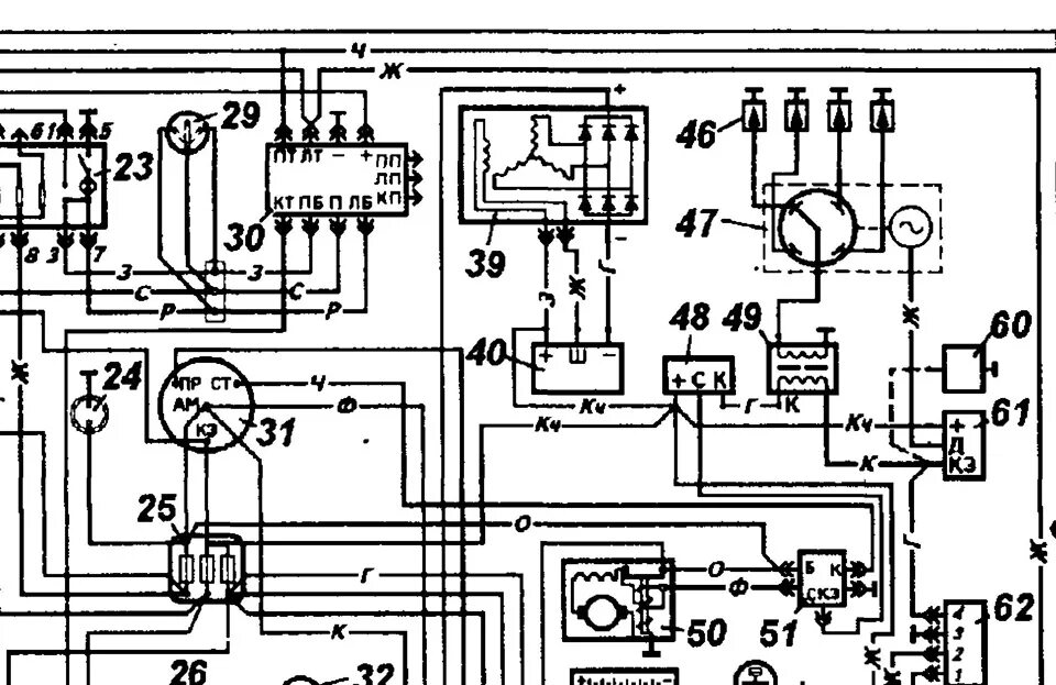 Установка генератора "СтартВольт" LG-0302 - УАЗ 31512, 2,4 л, 1987 года своими р