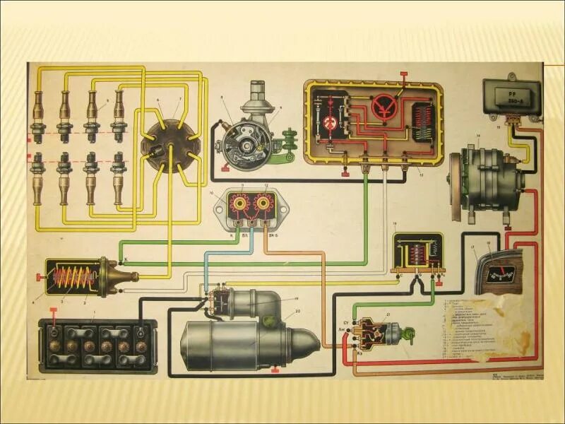 Принципиальная схема электрическая зил 130 Ответы Mail.ru: Здравствуйте кто поможет мне состемой зажигание на Зил 131 конта