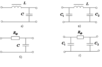 Принципиальная схема электрического фильтра Расчёт сглаживающего фильтра - Исследование и расчёт электрических схем вторично