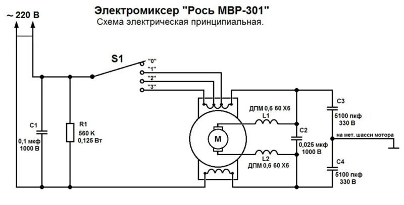 Принципиальная схема электрической мясорубки Ответы Mail.ru: Нужна электрическая схема для УНИВЕРСАЛЬНОЙ КУХОННОЙ МАШИНЫ АЛТА