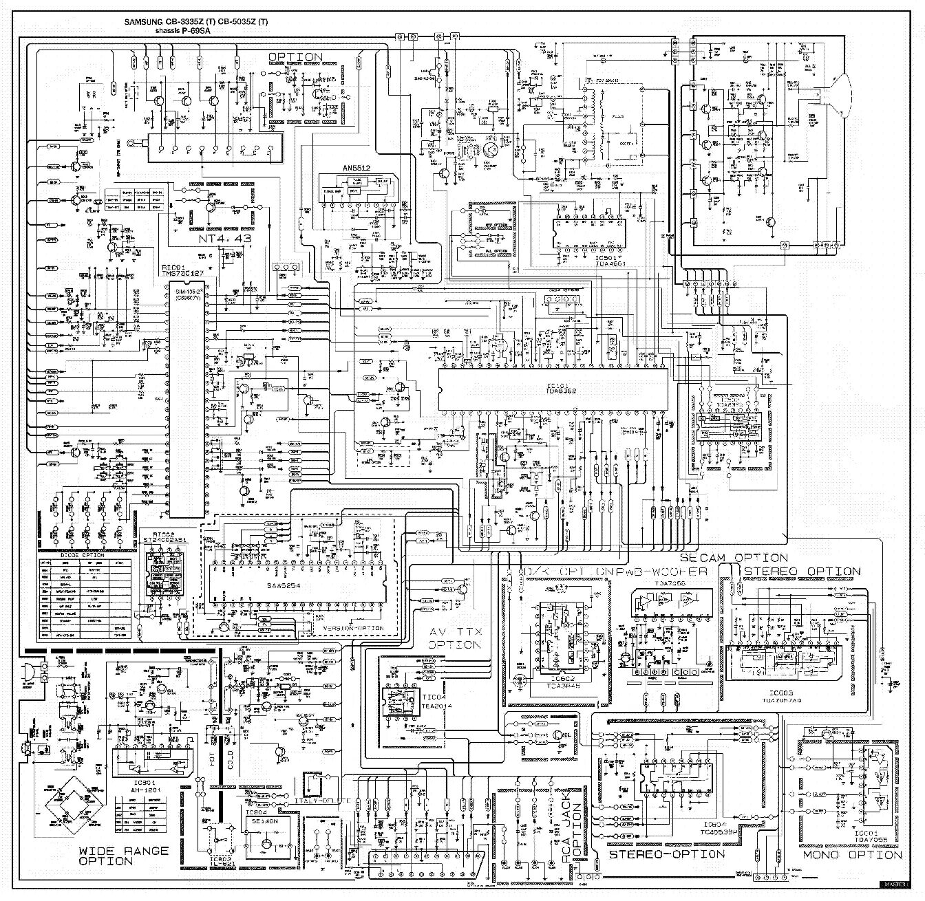 Принципиальная схема электрической телевизор самсунг SAMSUNG GMS40HE CHASSIS LE40M71B LCD Service Manual download, schematics, eeprom