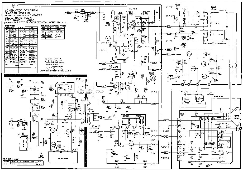 Принципиальная схема электрической телевизор самсунг SAMSUNG CK5073Z CK5073T-CHASSIS SCT-11B- Service Manual download, schematics, ee