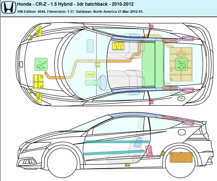 Принципиальная схема гибридной установки хонда цивик Arriba 97+ Imagen Honda Cr-z Hybrid Actualizar 11/2023