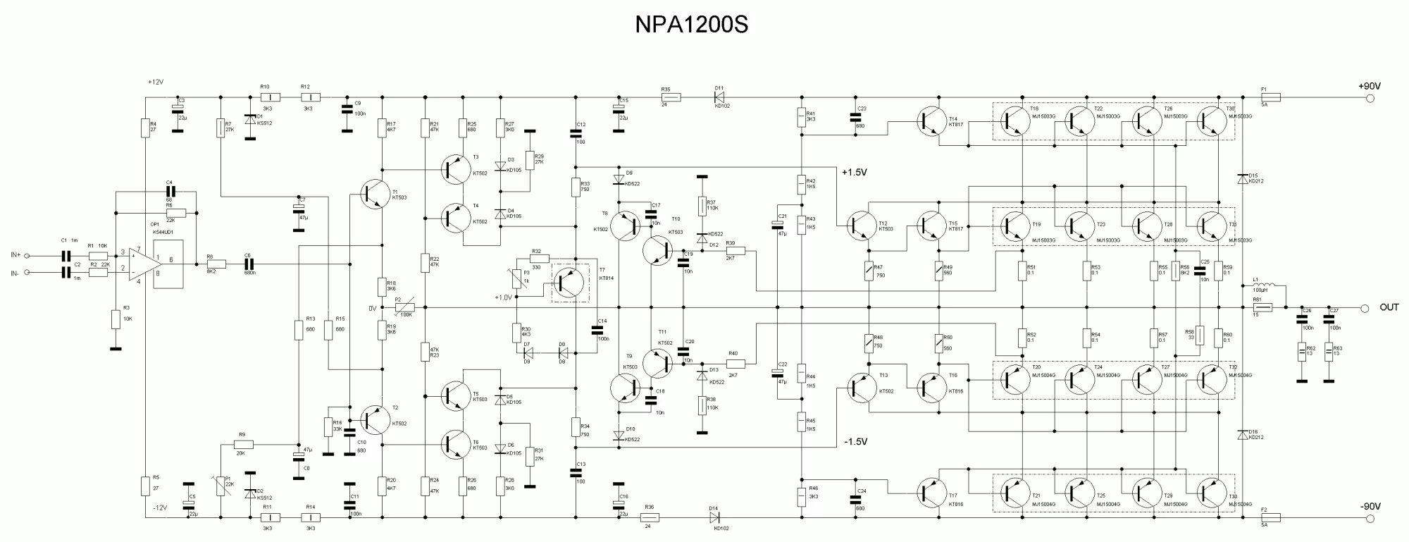 Принципиальная схема усилителя etx 18sp eu sab Vostok Forte Art 2600 - Аудиоаппаратура - Форум по радиоэлектронике