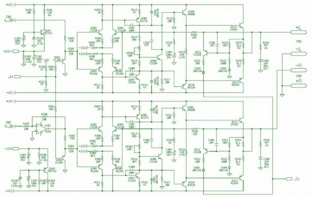 Принципиальная схема усилителя etx 18sp eu sab Ремонт автомобильного усилителя dls ma40 - Аудиоаппаратура - Форум по радиоэлект
