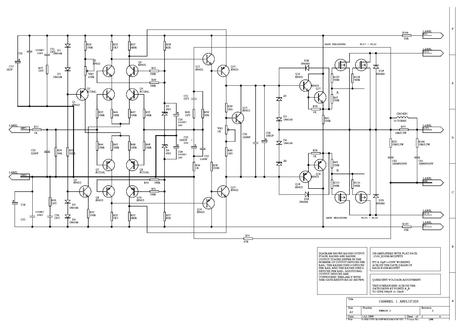 Принципиальная схема усилителя etx 18sp eu sab CREST-AUDIO RA SCH Service Manual download, schematics, eeprom, repair info for 