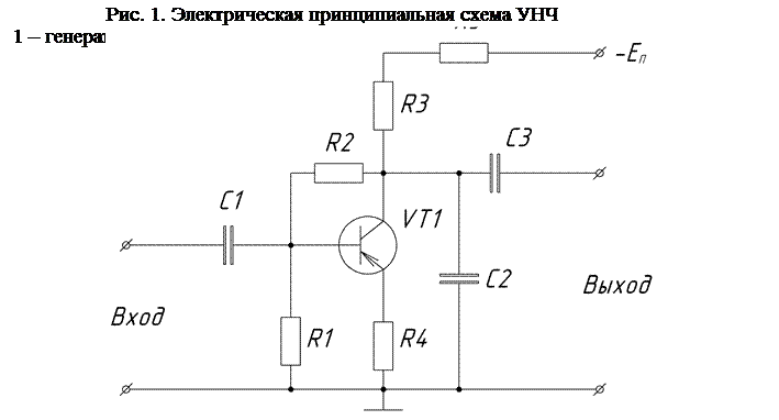 Принципиальная схема усилителя сотовой связи Изучение метода матричных испытаний и экспериментальное определение работоспособ