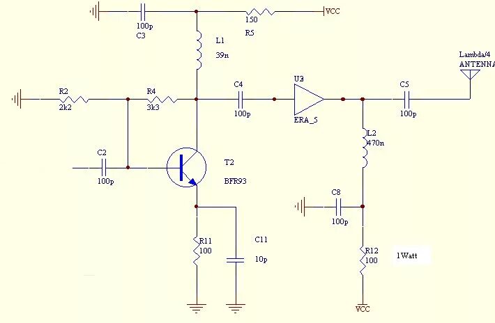 Принципиальная схема усилителя сотовой связи Передатчик помех GSM 900MHz