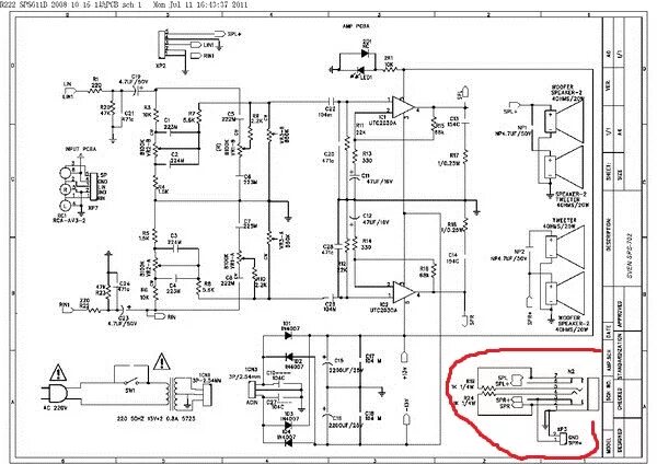 Принципиальная схема усилителя sven ms 970 Ответы Mail.ru: Колонки sven sps 702 гнездо джек 3,5