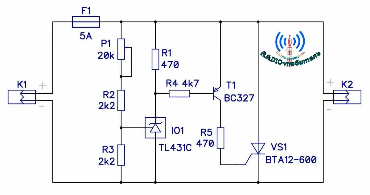 Принципиальная схема защиты от перенапряжения сети 220v Защита от перенапряжения Radio-любитель Дзен