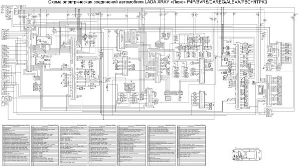 Принципиально электрические схемы автомобилей Электрические схемы Lada XRAY " Ремонт, тюнинг и диагностика автомобилей своими 