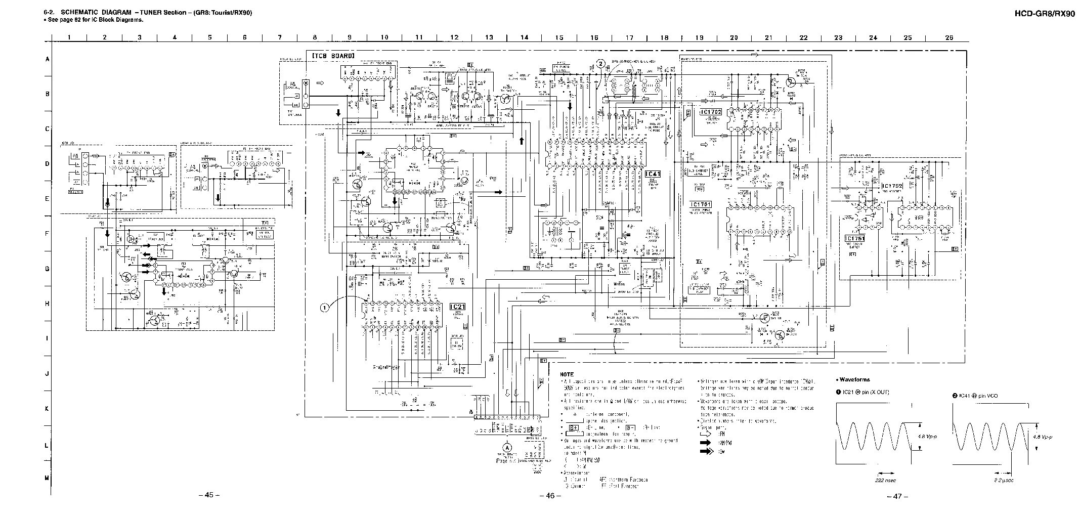 Принципиально электрические схемы sony SONY HCD-GR8 RX90 VER-1.1 SCH Service Manual download, schematics, eeprom, repai