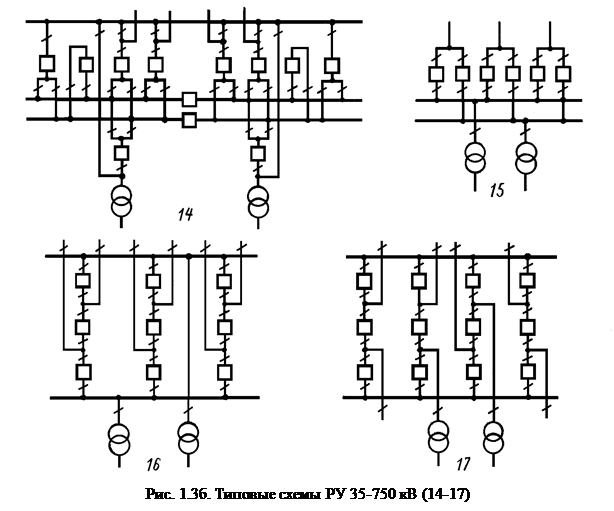 Принципиальные электрические схемы 35 кв Выбор схем распределительных устройств подстанции - Студопедия