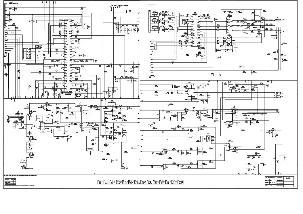 Принципиальные электрические схемы мониторов AOC I2353FH LCD MONITOR Service Manual download, schematics, eeprom, repair info