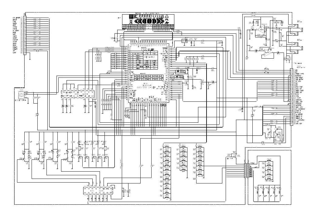 Принципиальные электрические схемы музыкальных центров Схема lg ffh 565ax