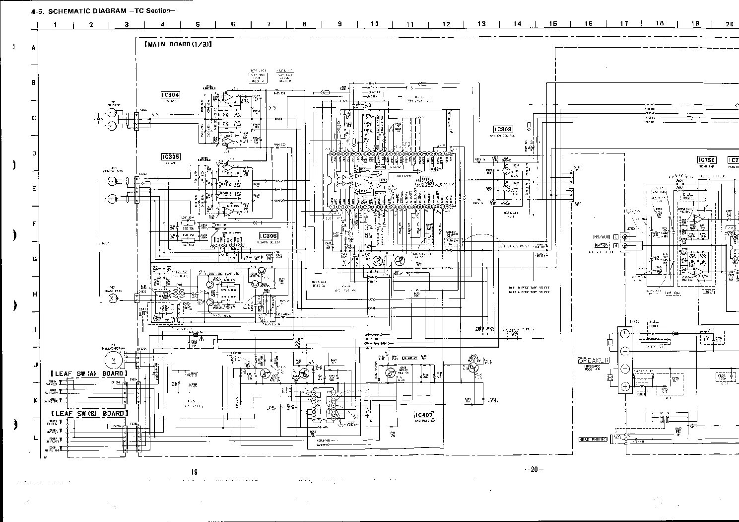 Принципиальные электрические схемы музыкальных центров SONY CFS-710 Service Manual download, schematics, eeprom, repair info for electr