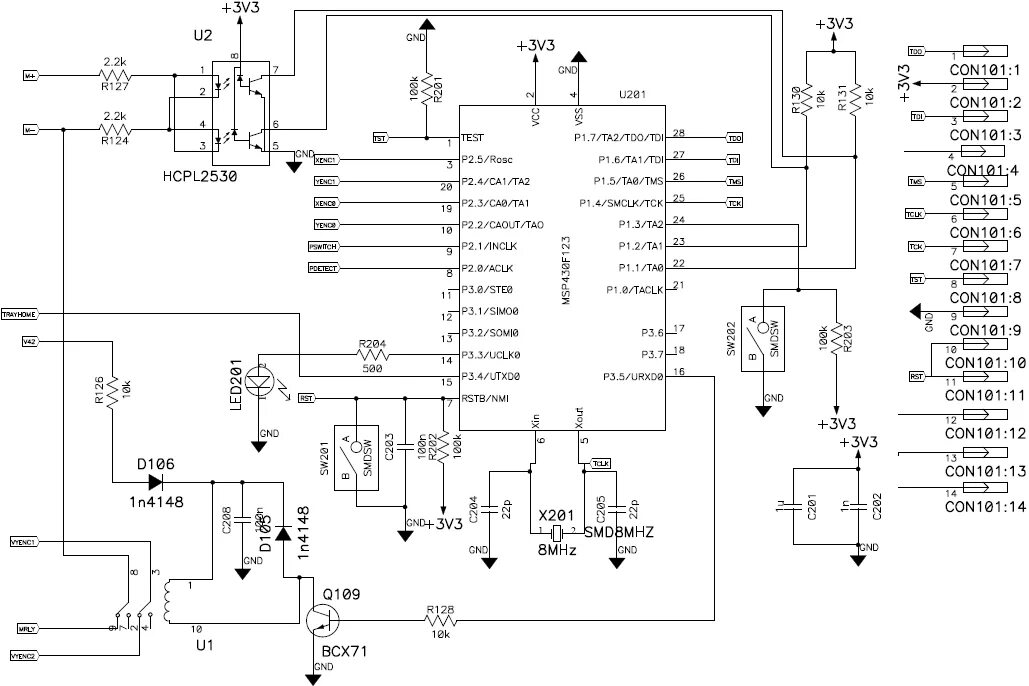 Принципиальные электрические схемы принтера CX4200, Direct InkJet, PCB Resist, Printing Modifications By Volkan Sahin