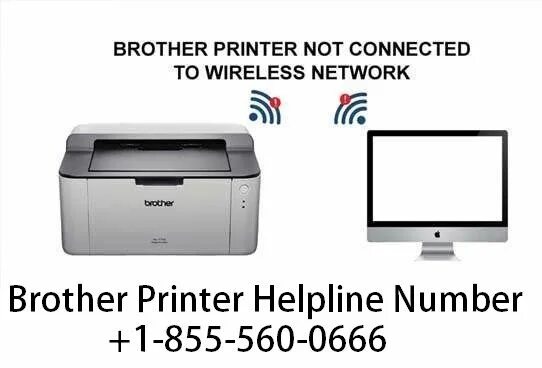 Принтер brother dcp как подключить wifi Brother Printer Helpline +1-855-560-0666 Phone Number for Brother Printer Setup 