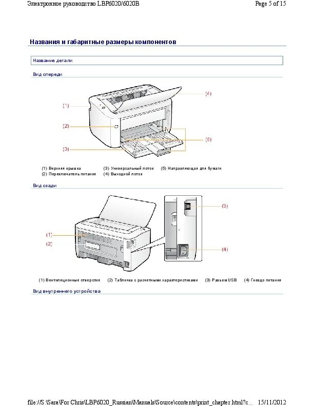 Принтер canon lbp 6020 как подключить Инструкция лазерного принтера Canon LBP6020(B) - Инструкции по эксплуатации быто