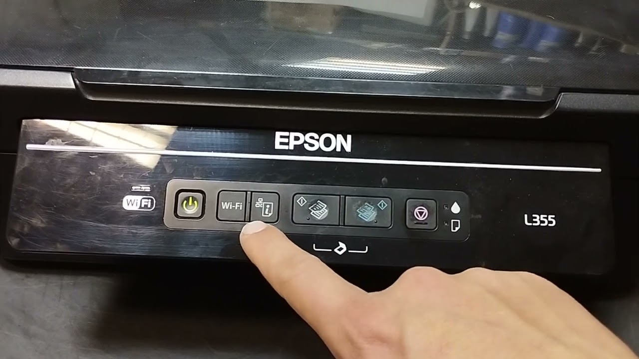 Принтер epson l366 как подключить к wifi Epson l355 как включить Wi Fi / Wi Fi / кнопка для включения Wi FI - YouTube