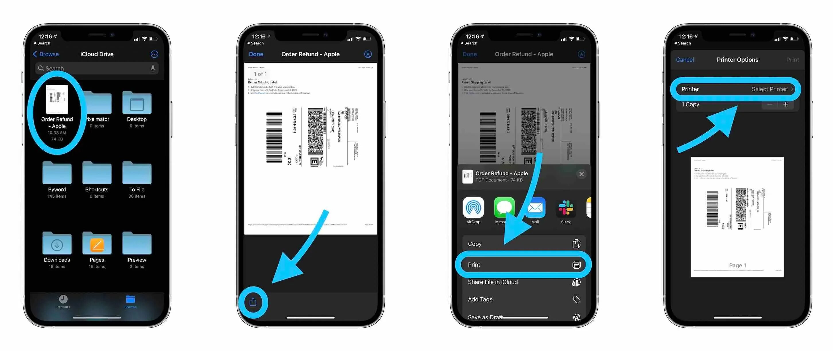 Принтер фото с айфона How to Print From Your iPhone With AirPrint CitizenSide