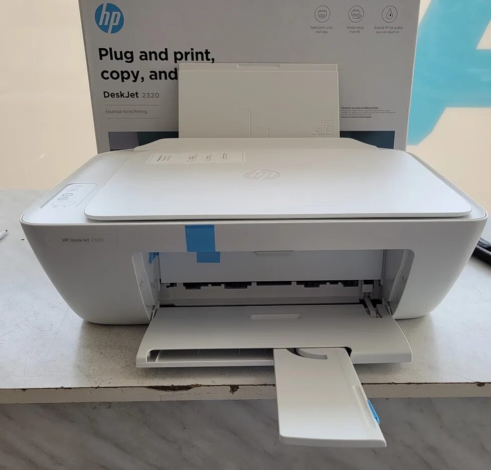 Принтер hp deskjet 2320 как подключить Обзор мфу HP DeskJet 2320 - обзор товара МФУ струйный HP DeskJet 2320 цветная пе