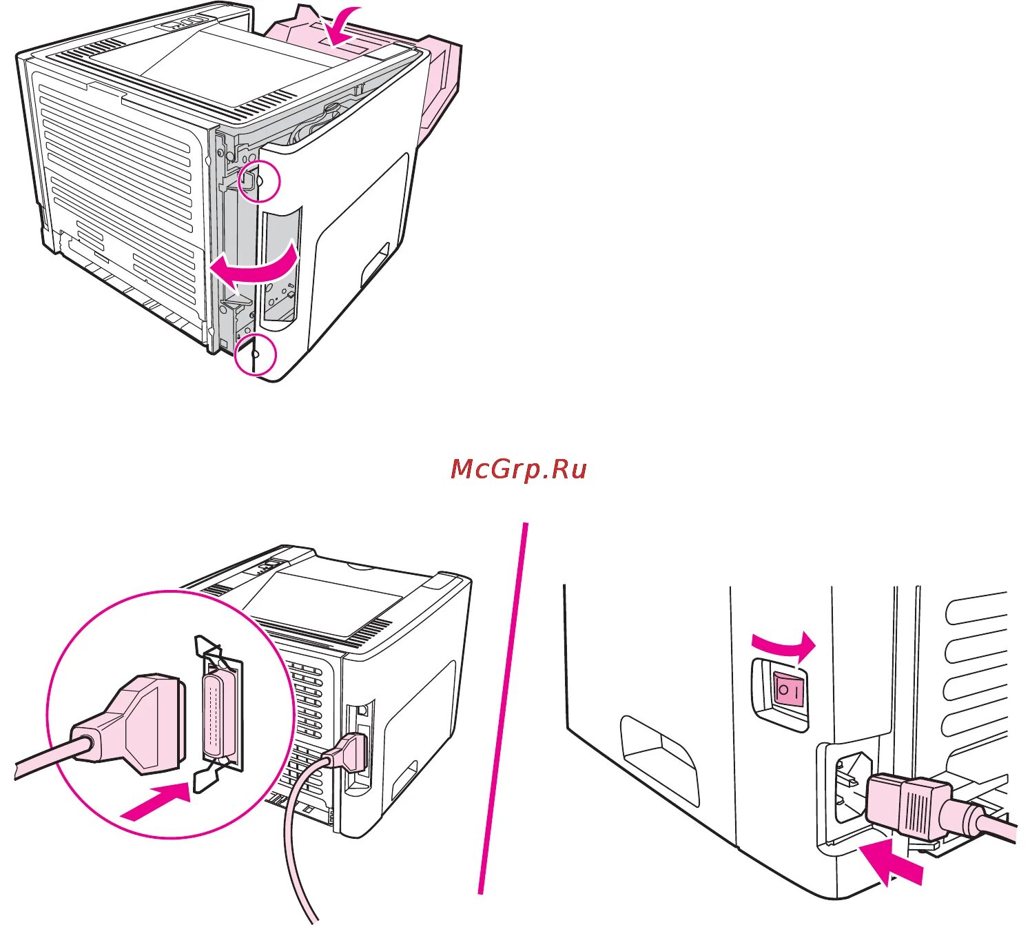 Принтер hp laserjet 1320 как подключить HP LaserJet 1320 Инструкция по эксплуатации онлайн 180/194 131623