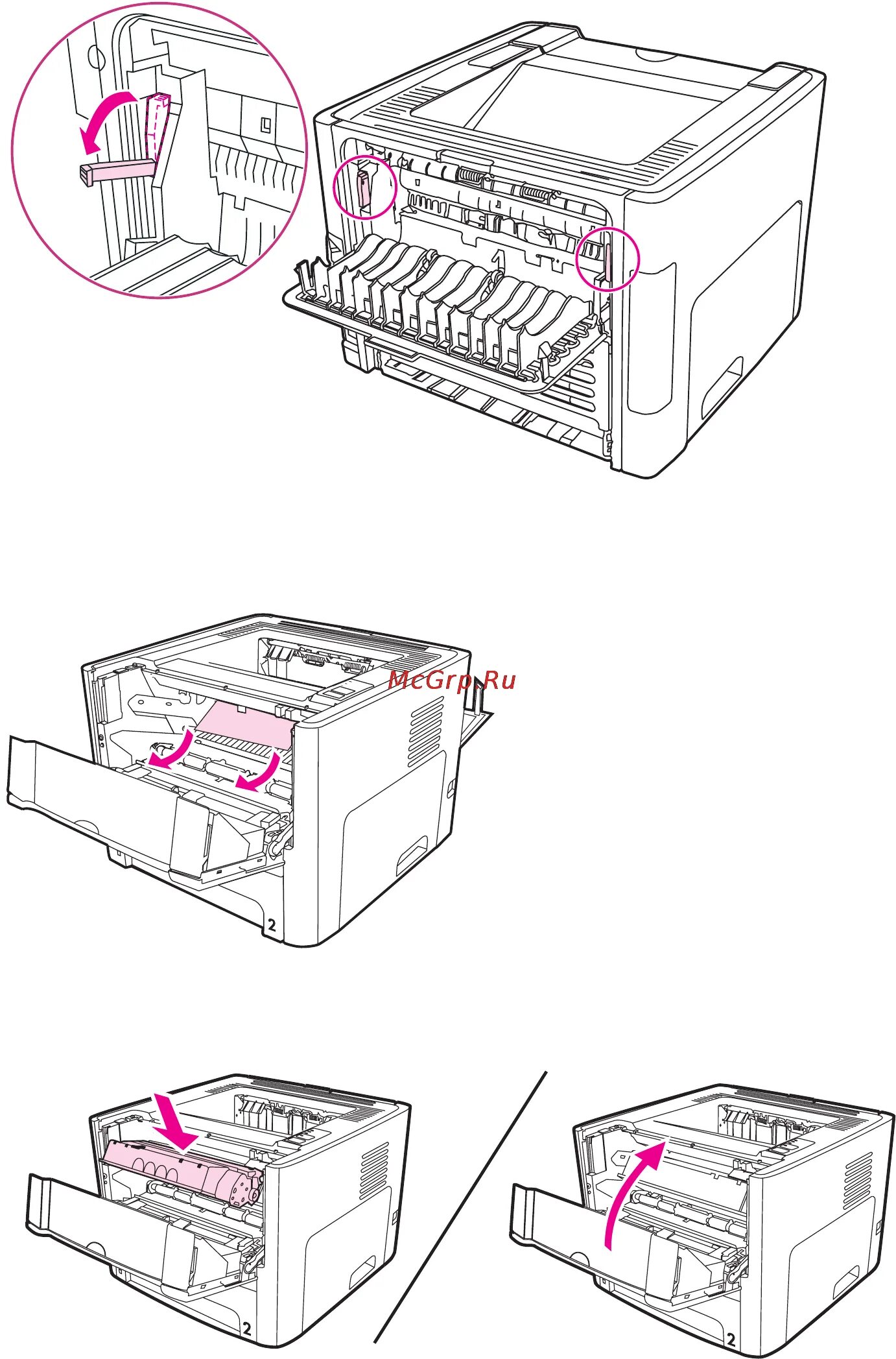 Принтер hp laserjet 1320 как подключить HP LaserJet 1320 128/194 Подающие лотки