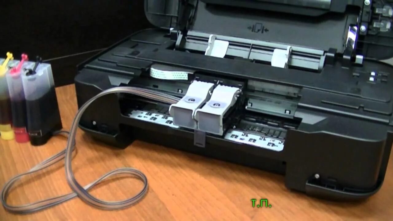 Принтер ip2700 как подключить Установка СНПЧ Revcol на Canon Pixma IP2700 - YouTube