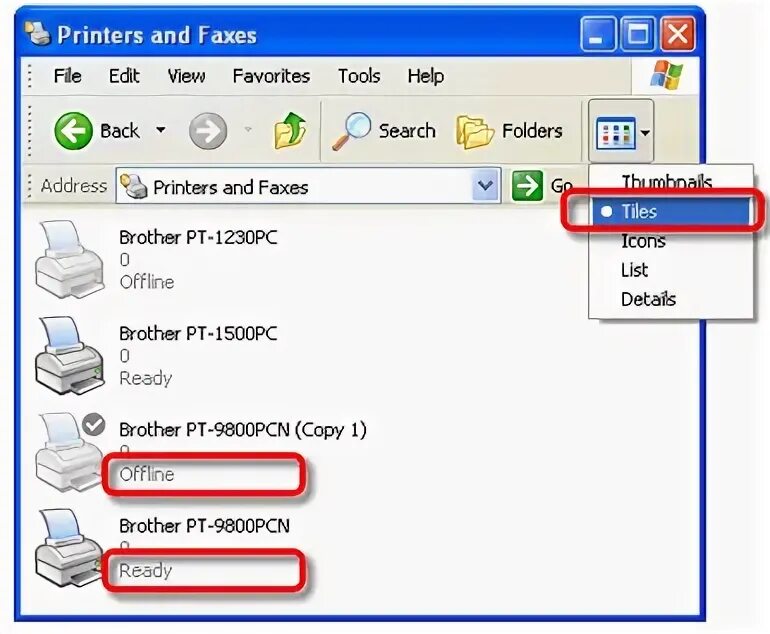 Принтер отключен как подключить I have connected multiple printers of the same model to one PC but can only prin