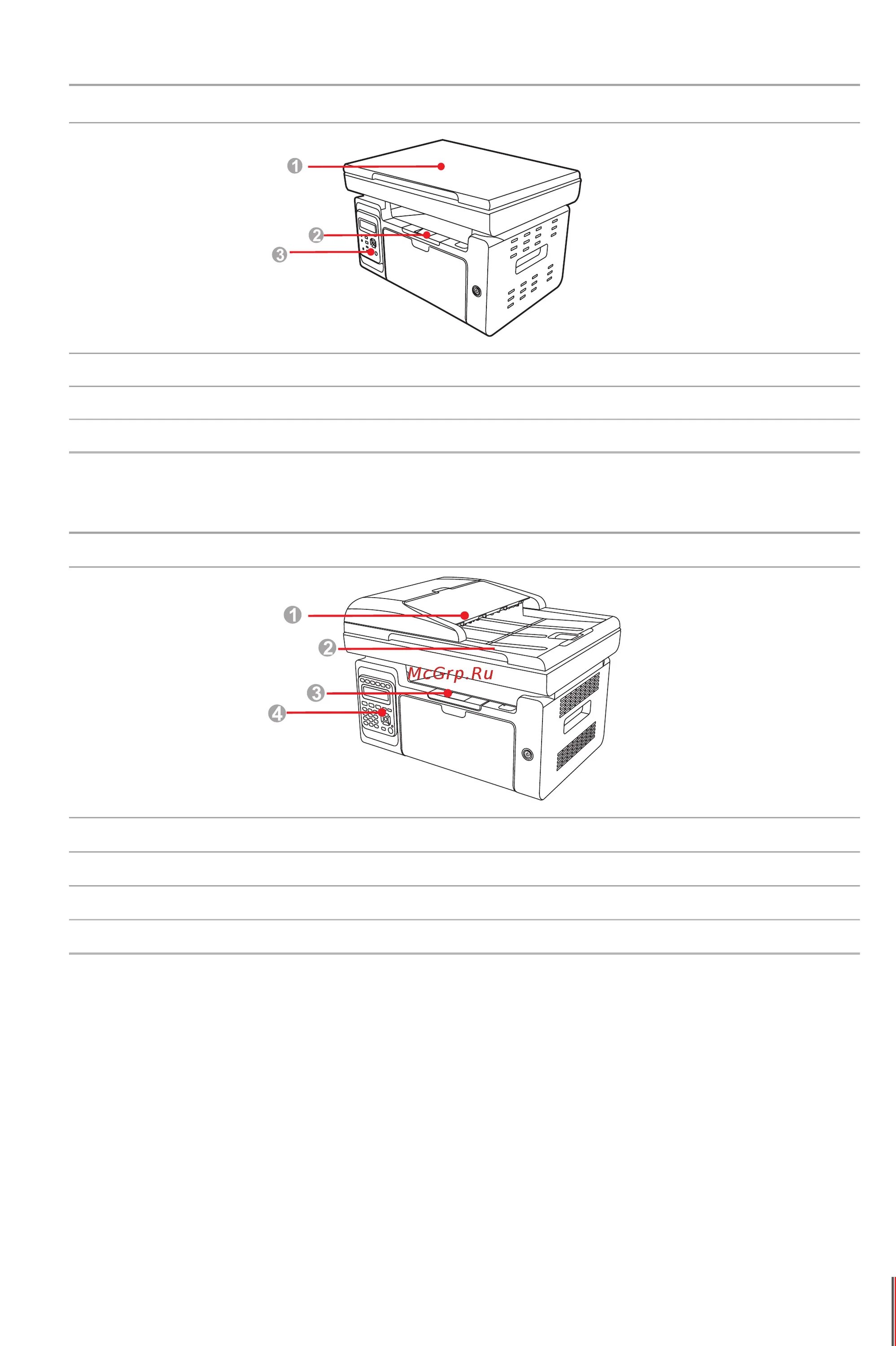 Принтер пантум м6507w как подключить Pantum M6500W 13/174 Вид устройства