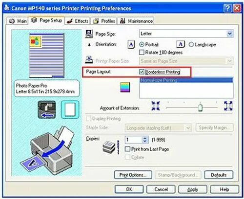 Принтер печатающий фото без полей Распечатать страницу без полей. Печать без полей - важная функция в принтере