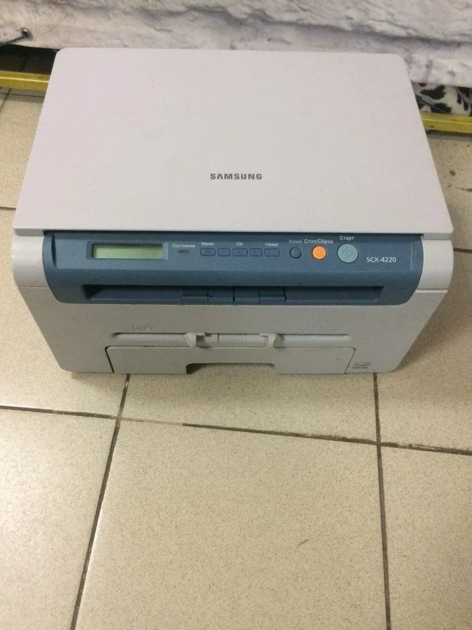 Принтер samsung scx 4220 как подключить Принтер 4220