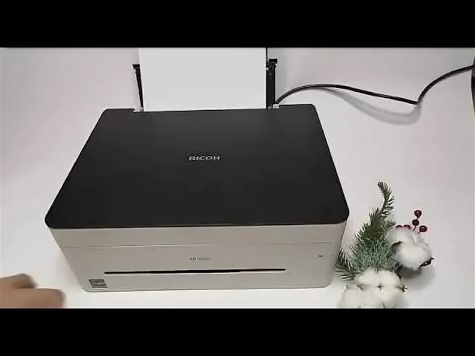 Принтер sp 150w как подключить МФУ Ricoh sp150su - YouTube