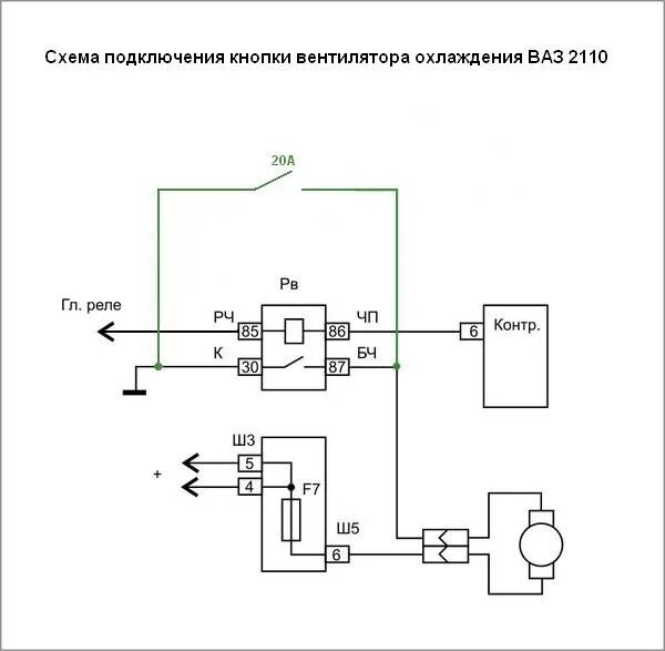 Принудительное включение вентилятора калина 1 схема подключения Demfi -90, подогрев, подлокотник, принудительное включение вентилятора. - Lada 2