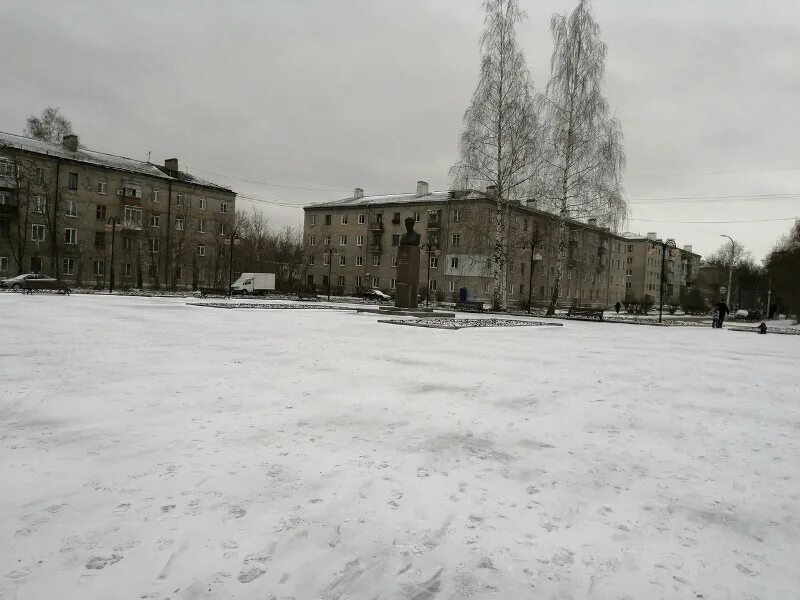 Приокский рязань фото Благоустройство в районе ДК "Приокский" в Рязани завершено 31.12.2019 Рязань - Б