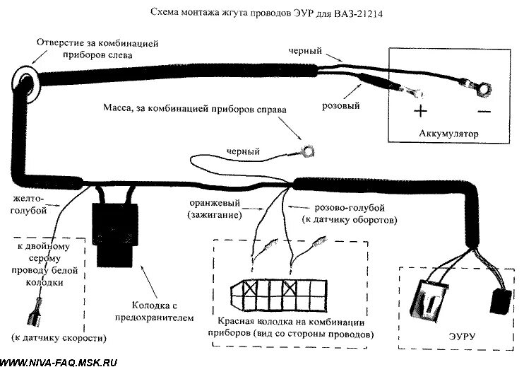 Приора 2 2014 год схема подключения эур Электроусилитель руля в