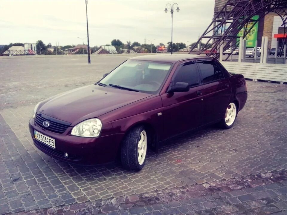 Приора баклажан фото Фото отчет после мойки. - Lada Приора седан, 1,6 л, 2008 года фотография DRIVE2