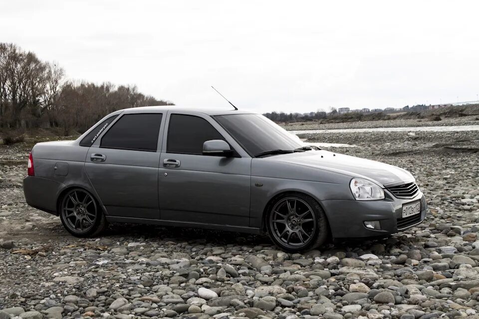 Приора фото серое Возвращение к LED - Lada Приора седан, 1,6 л, 2012 года стайлинг DRIVE2