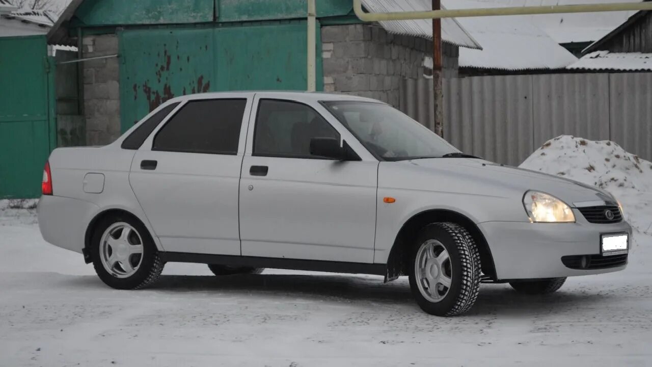 Приора снежная королева фото Lada Приора седан 1.6 бензиновый 2008 Снежная Королева на DRIVE2