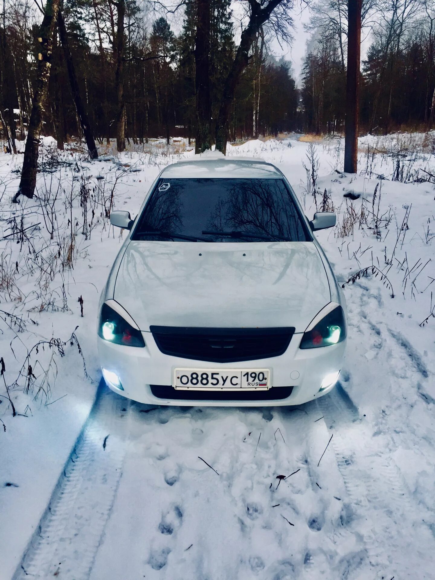 Приора зимой фото Зимние фоточки - Lada Приора хэтчбек, 1,6 л, 2010 года фотография DRIVE2