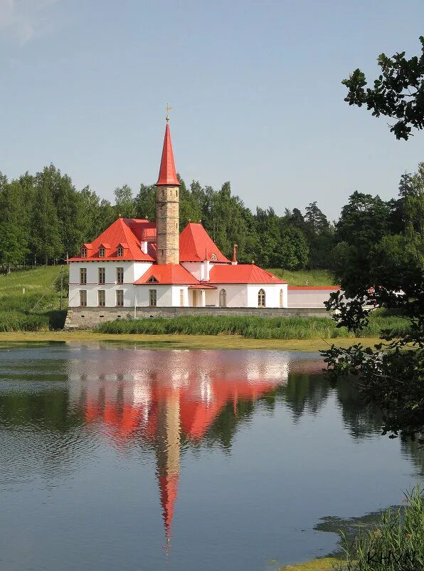 Приоратский замок в гатчине фото Гатчина.Приоратский замок :: Валентина Харламова - Социальная сеть ФотоКто