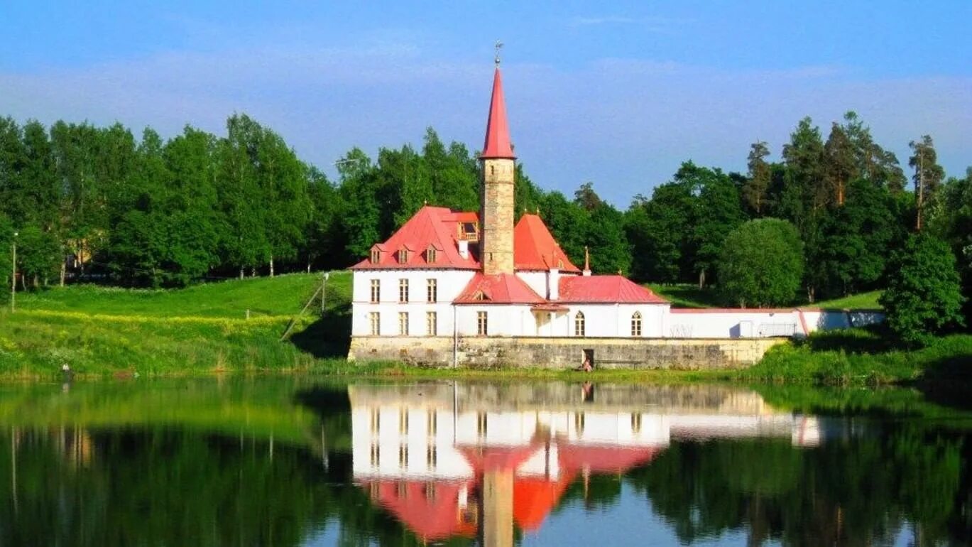 Приоратский замок в гатчине фото Николай Львов: лучшие здания архитектора - Приоратский замок, усадьба Державина