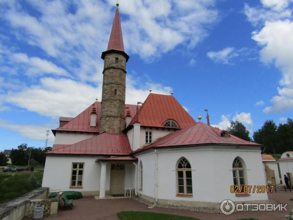 Приоратский замок в гатчине фото Отзыв о Приоратский дворец (Россия, Ленинградская область) Необычный дворец в Га