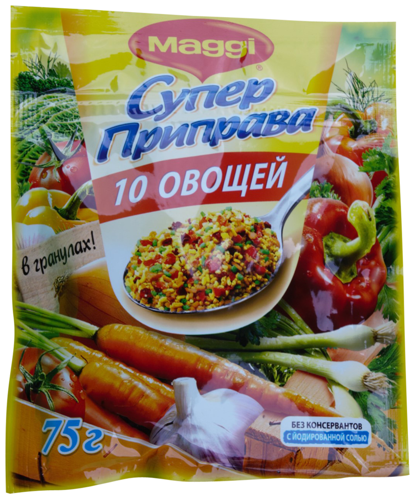 Приправа 10 овощей фото Приправа Maggi 10 Овощей - купить в интернет-магазине по низкой цене на Яндекс М