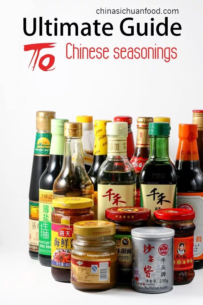 Приправы в китае с названиями и фото Chinese Sauces and Pastes--Guide to Basic Chinese Cooking Chinese spices, Chines