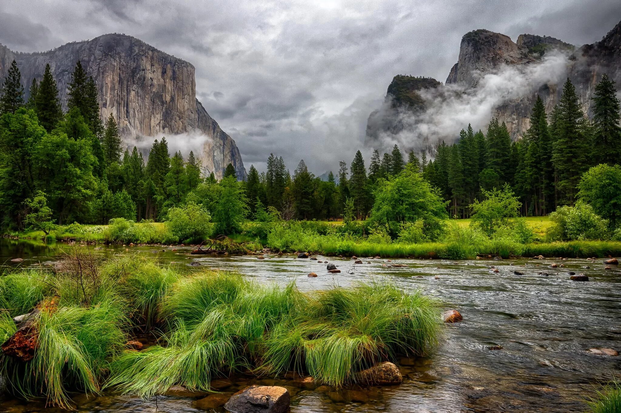 Природа фото 4 к Wallpaper : landscape, forest, mountains, lake, water, nature, reflection, grass