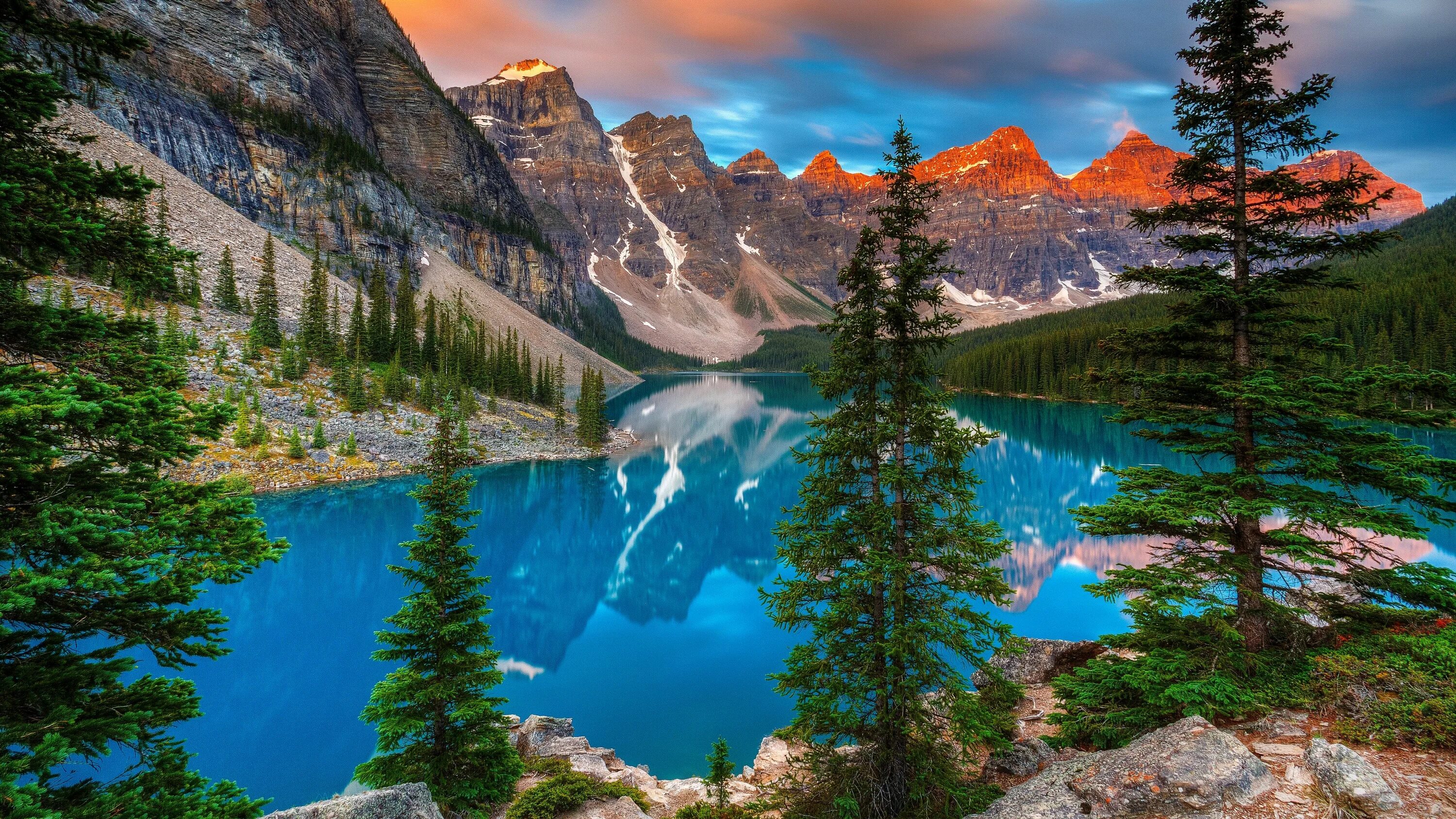 Природа фото самые красивые mountains wallpapers 3840x2160 National parks, Desktop background nature, Banff 